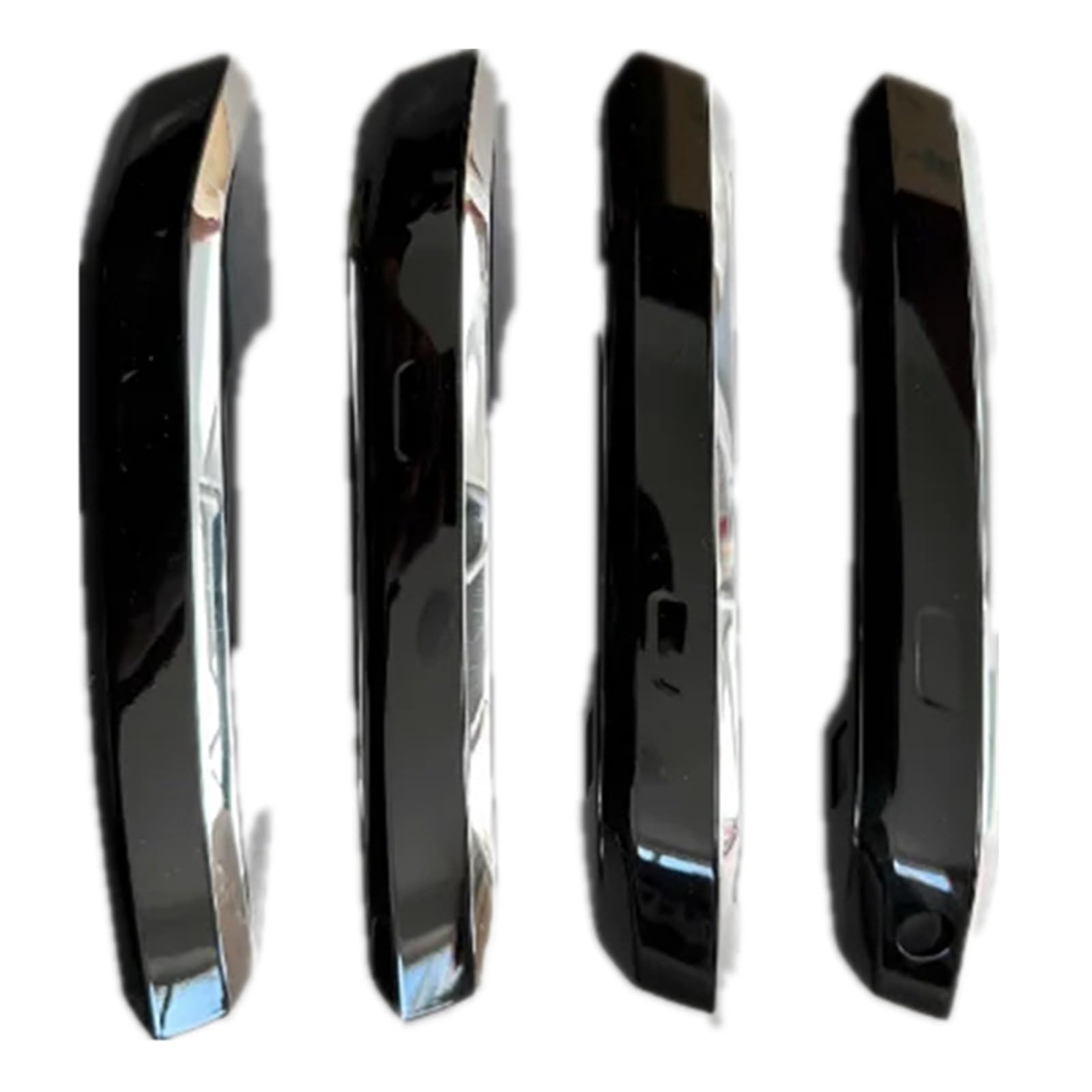 Cfayrlms Black Silver Door Pull Cover Compatible With For Q5 2019 2020 2021 2022 2021 2024 Door Handle Cover Set Auto Exterior