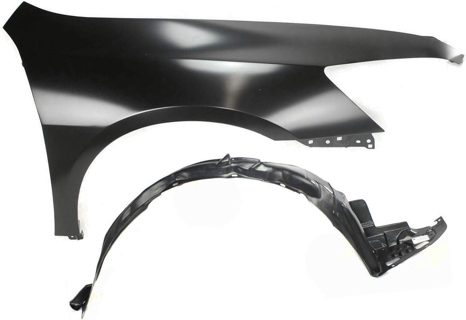 Garage-Pro Fender Kit for Honda Accord Accessories 2003-2007, 2-Piece Kit, 4-Door, Sedan, Except Hybrid Models, Mexico or USA Built, Includes Fender, Fender Liner