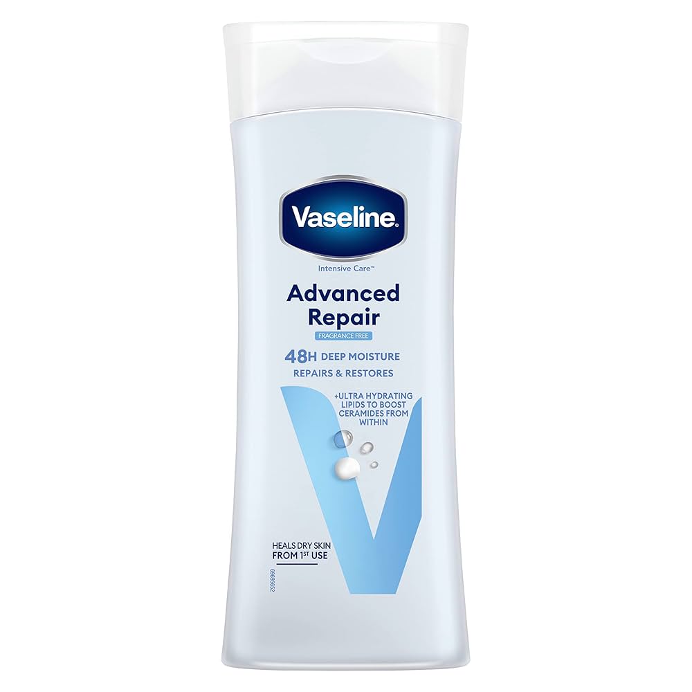 Vaseline Advanced Repair ボディクリーム Amazon.com : Vaseline Intensive Care Advanced Repair Lotion