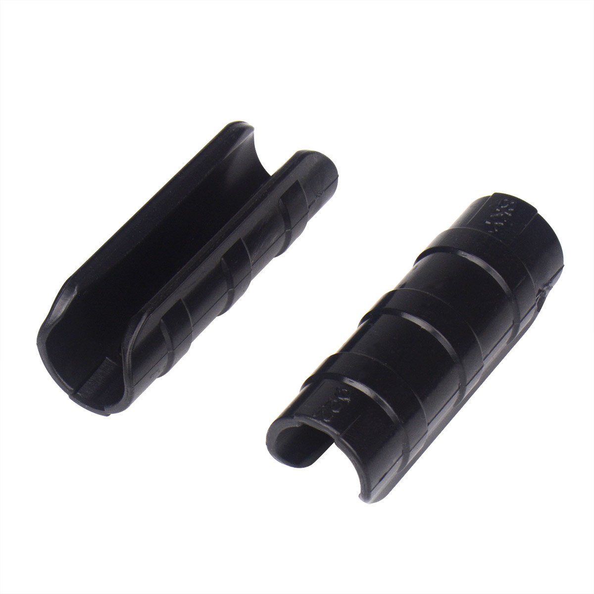 Gardeningwill Black 20Pcs 22Mm Rod Clip Plant Greenhouse Hoops Plastic Film Garden Support Frame Grow Row Plant Cover Netting Tunnel Fixed Pipe Clamps