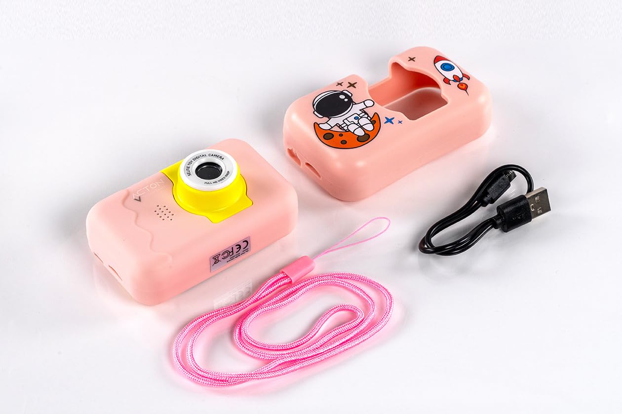 ACTON KIDS Selfie Digital Camera (Pink)