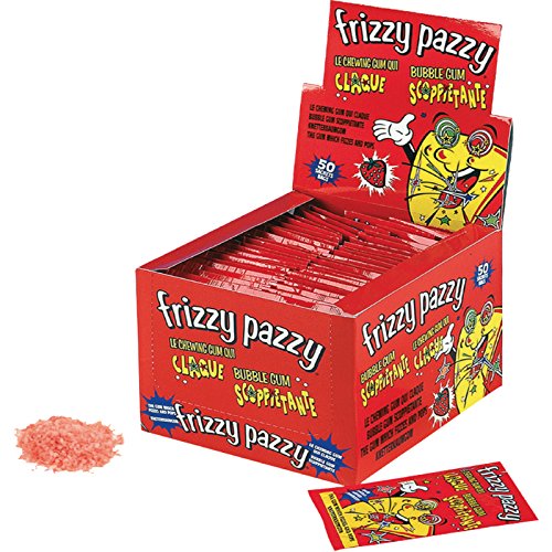 Lot de 10 gommes à mâcher Frizzy Pazzy Fracette