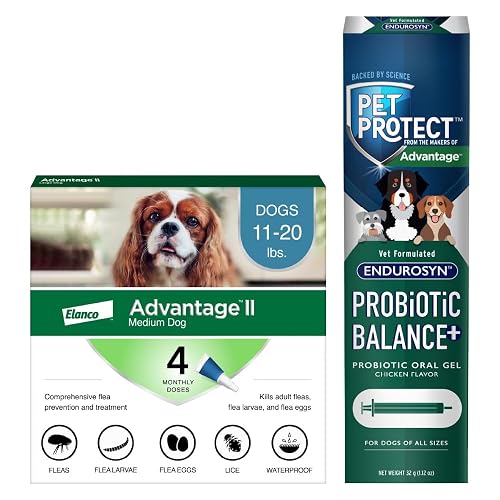 Bundle of Advantage II Medium Dog| Dogs 11-20 lbs. |