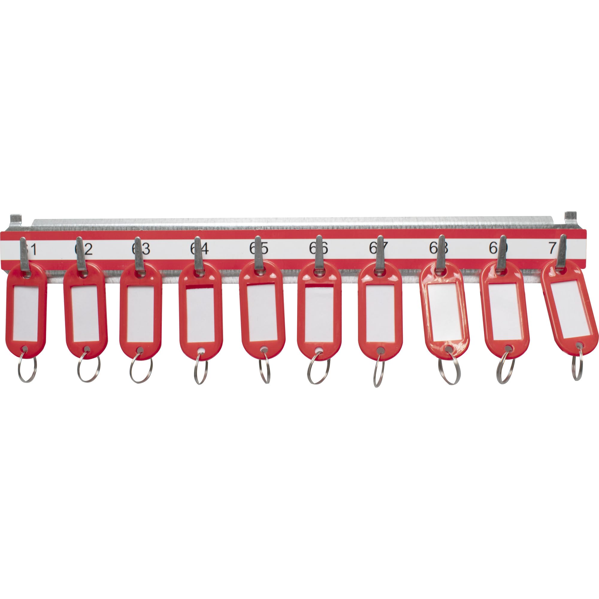 Barska Ripiani etichettati W/1-100 Ganci numerati per armadietti Portachiavi, Unisex, Multicolore
