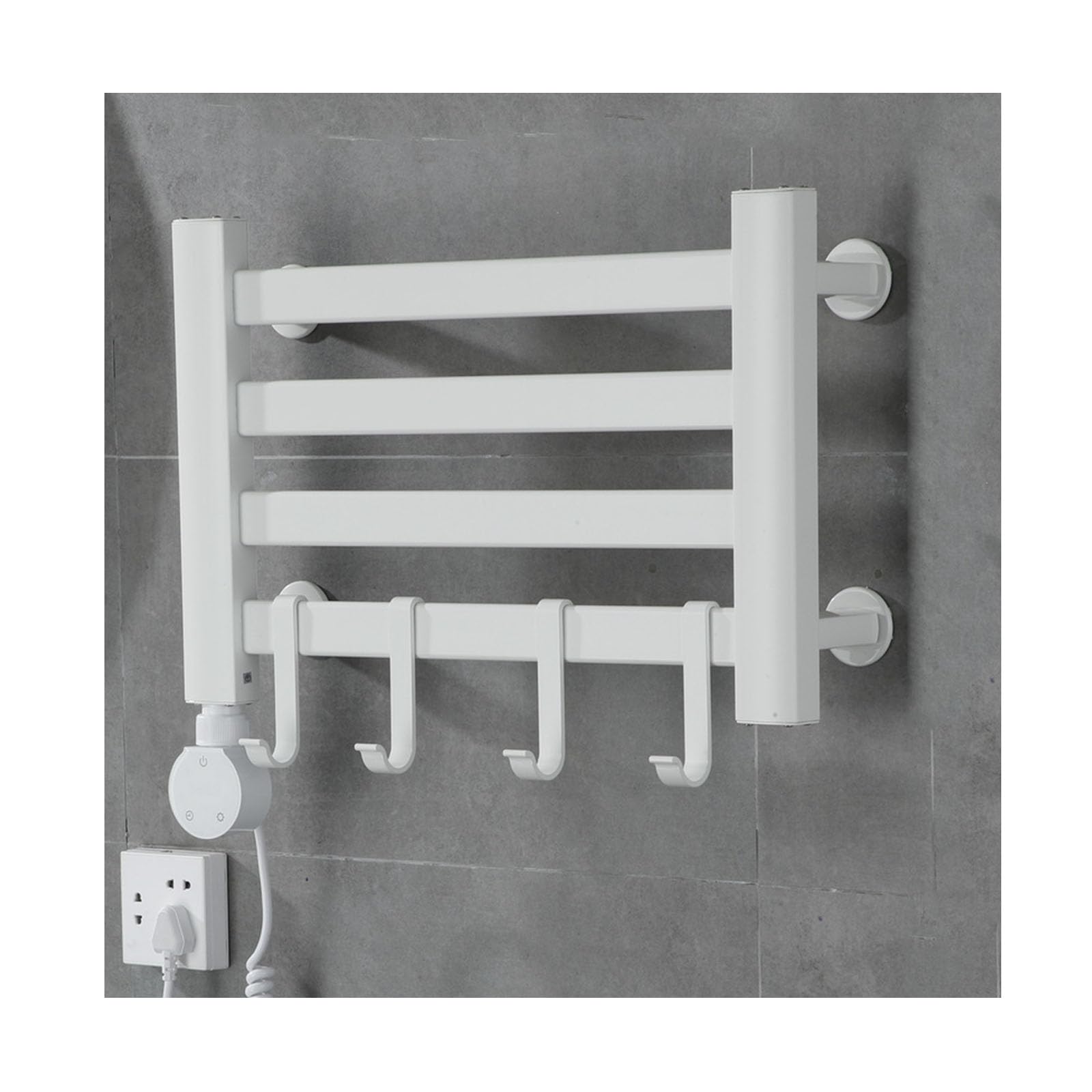 Calentador de toallas eficiente de pared para baños modernos y spas relajantes