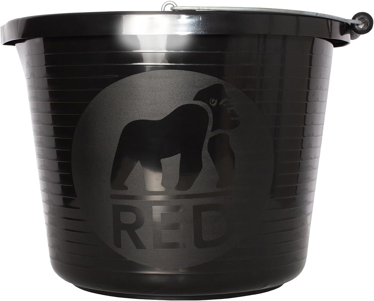 Red Gorilla - Premium Buckets - Premium Black Bucket