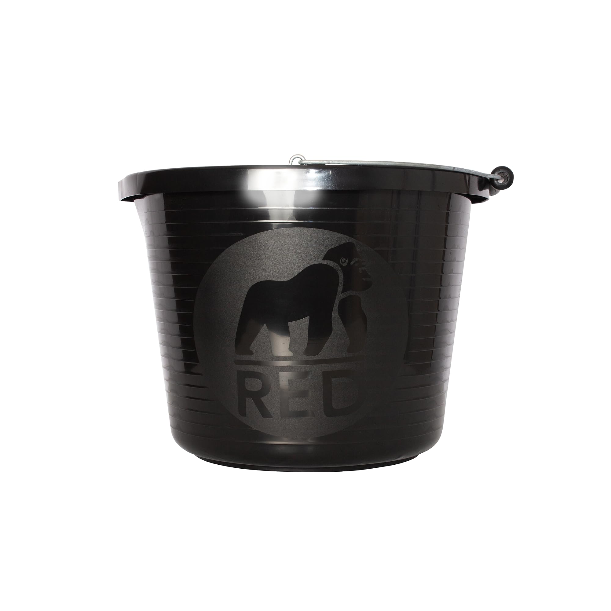 Red Gorilla - Premium Buckets - Premium Black Bucket
