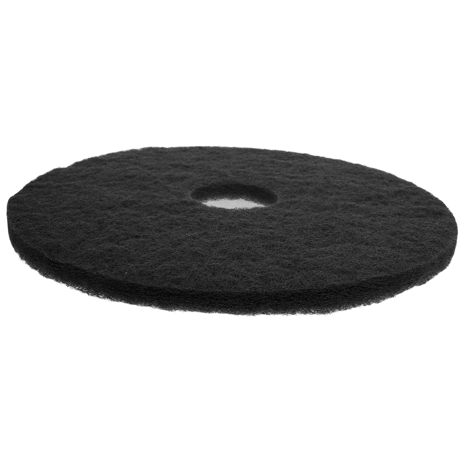Didiseaon 17-inch Floor Polishing Cleaning Pad Sturdy Fabric Multi-Surface Mops for Floor Cleaning Black Replacement Pad for Floor Machine