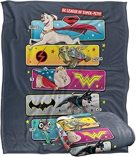 Dc League of Super Pets Blanket, 50