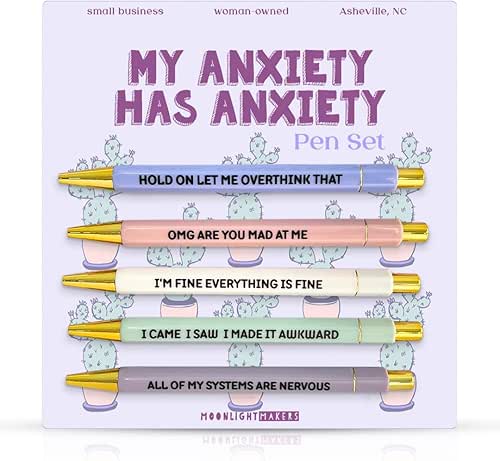 Moonlight Makers Funny Pens — Cute Pens with Sayings for