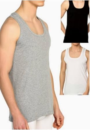 Tutku Erkek Gri 3l  Paket% 40 Pamuk +% 60 Polyester Penye Atlet Abani Classic Sezon, Siyah-Gri-Beyaz, M