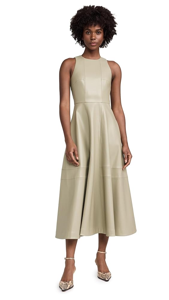 ワンピース Dress Alexis M size ALEXIS Women's England Midi Dress, Sage, Green, XL at Amazon