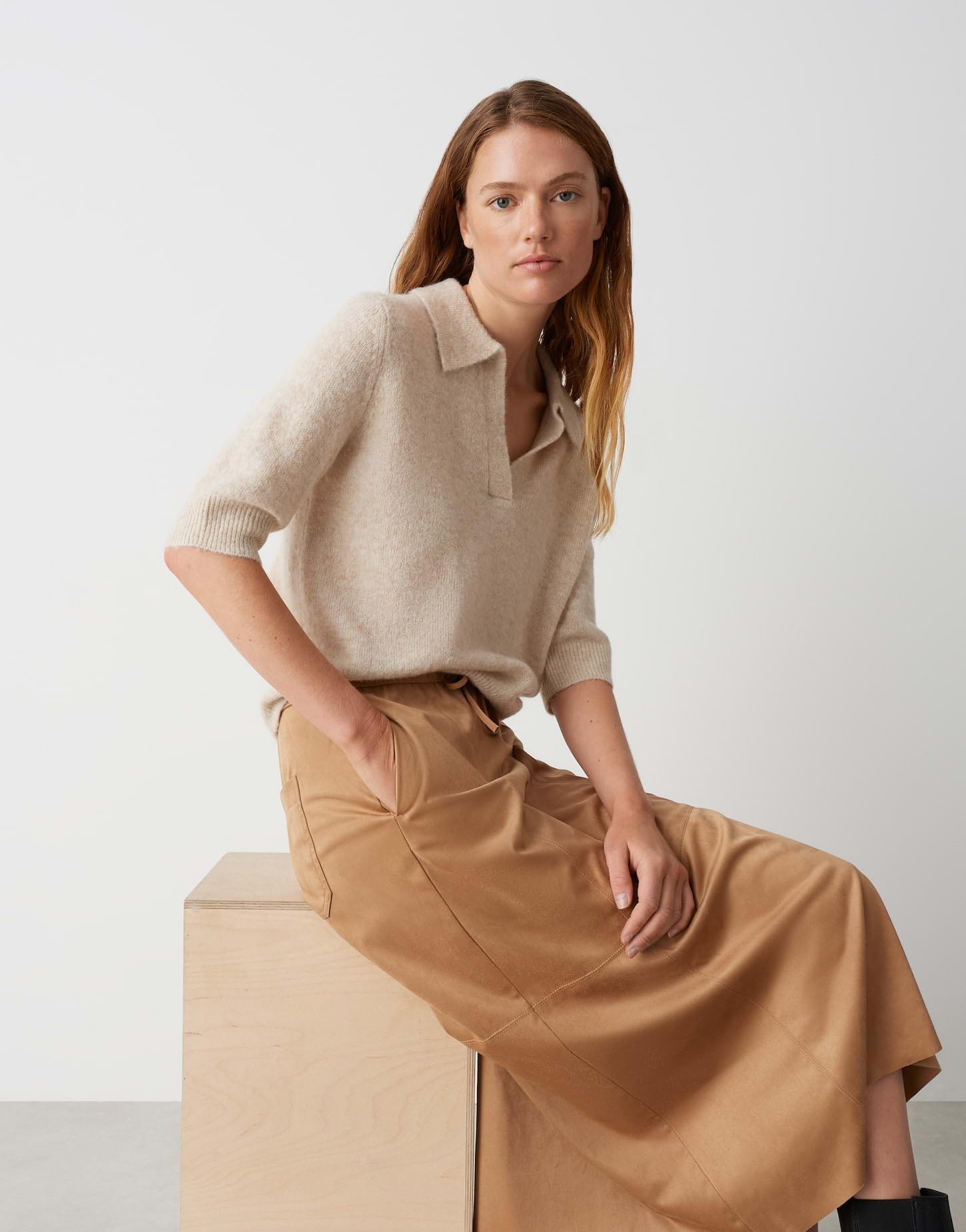 OPUS Damen Pullover | Strickpullover Pinna Regular mit Mohair