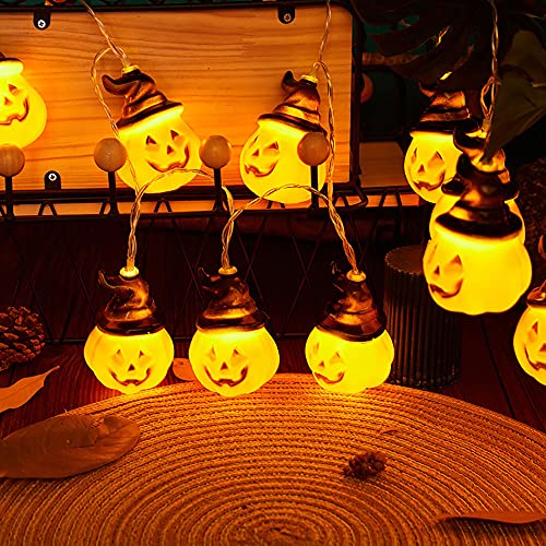 Éclairage à cordes d'Halloween sans prise pour déco extérieure facile - 3