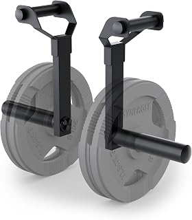Synergee Farmer Walk Handles. Set of 2 Farmer Walk Carry Handles. Portable Exercise Equipment. 600lb Max Weight Capacity.