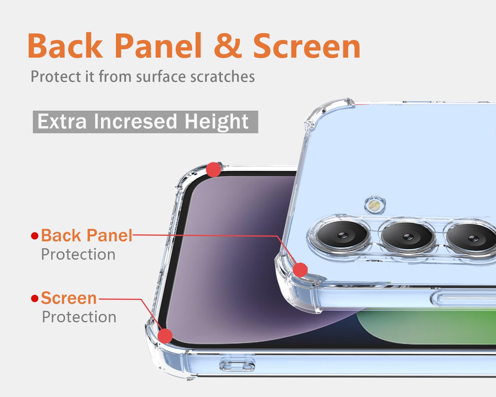 Amazon.com: for Samsung Galaxy S25 Plus Case Clear Unisex