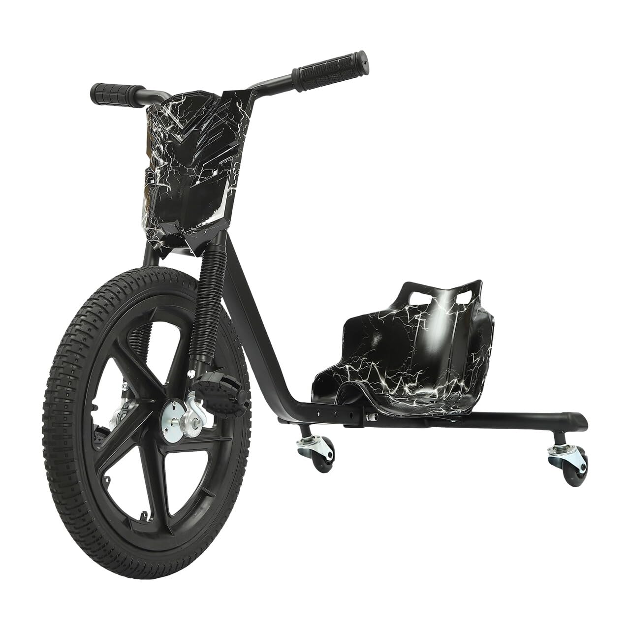 Drift Scooter Drifter Triciclo Triciclo Trike Trike para niños Bicicleta de niños Pedal Scooter de deriva Triciclos Rueda Trasera con Luz Triciclos Juguetes Rodantes Gokart 3 Ruedas Bicicleta 360