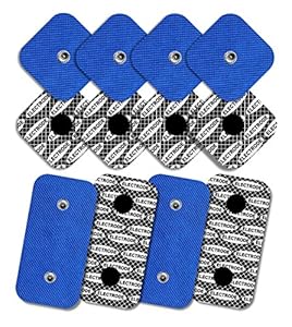 Tenspad Silver 12 Elektrody Samoprzylepne