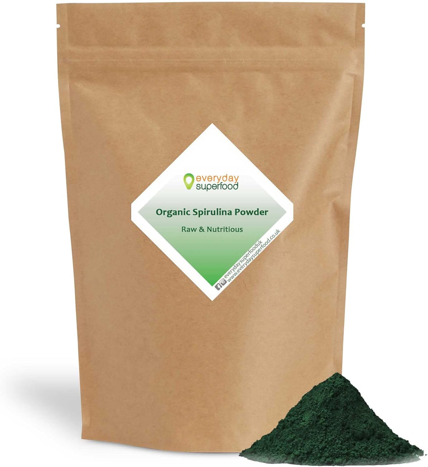Spirulina Powder Premium Spirulina Green Superfood Powder Everyday