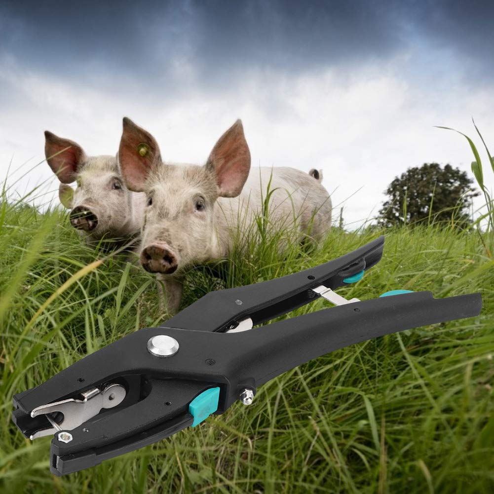 Alicates para Crotales ,Rebote Automático ,Aplicación Amplia ,Fácil de Operar ,Buen Efecto ,Aplicador de Crotales para Aves de Corral