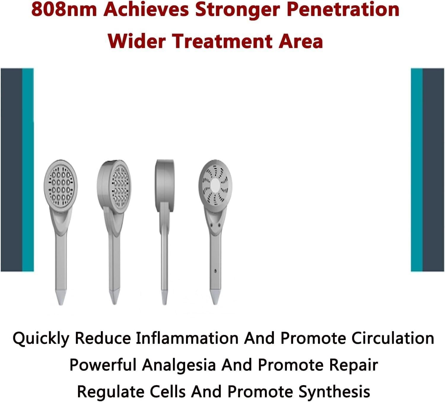 Máquina de Cuidado Corporal con Brazo Giratorio de 360°, 2 Modos de Trabajo, Intensidad Ajustable y frecuencia de 1000-3000 KHZ, no invasiva, for el Cuerpo.
