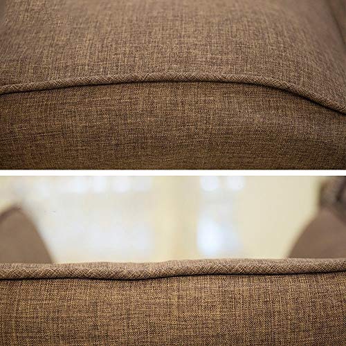Na Wszjj Brown Lazy Sofa，Furniture Protector Couch Soft With Elastic Bottom Kids Polyester Spandex Jacquard Fabric #TOP6
