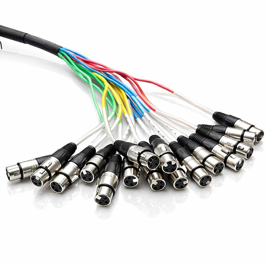 Amazon.com: Seismic Audio SARLX-16x25 25-Feet 16-Channel XLR Snake