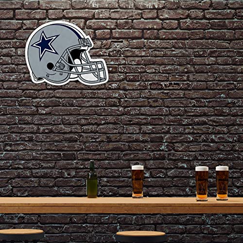 rico industries nfl football helmet shape cut pennant - home and living room dcor - soft felt ez to hang