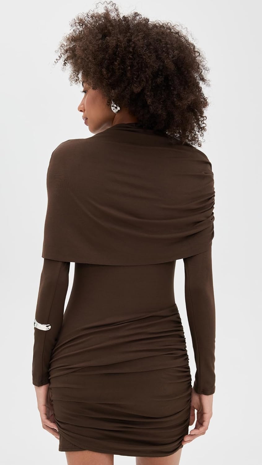 Line & Dot Women's Lior Draped Dress - Image 3