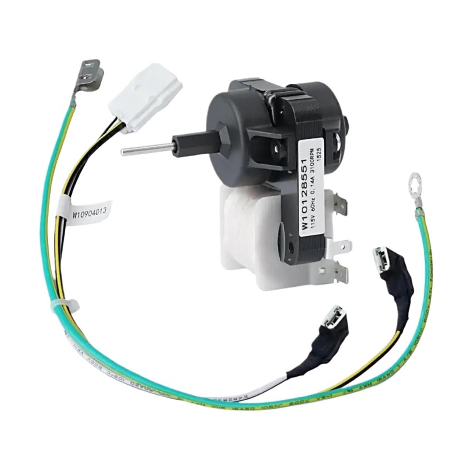 Reemplazo De Enfriamiento Del Evaporador Del Motor De Ventilador Del Refrigerador W10128551 8170894,115V
