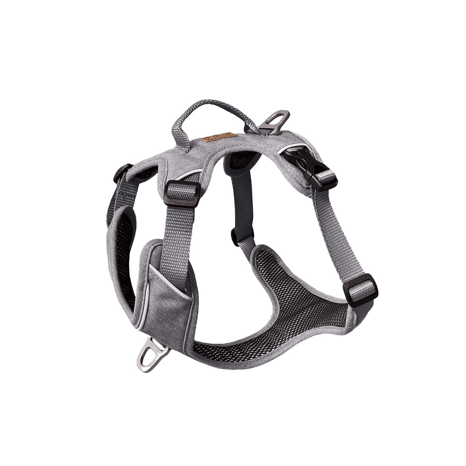 KYFLIE, No-Pull Reflective Dog Harness for Training & Daily Walks, Adjustable & Breathable Y Harness