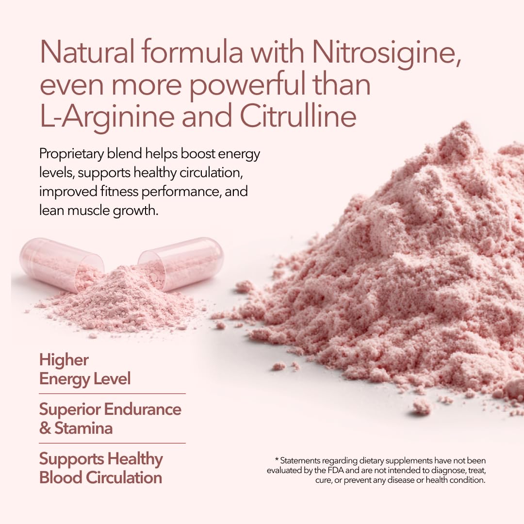 Juvenon BloodFlow-7 - Natural Nitric Oxide Supplements for Men & Women — Amazon image 3