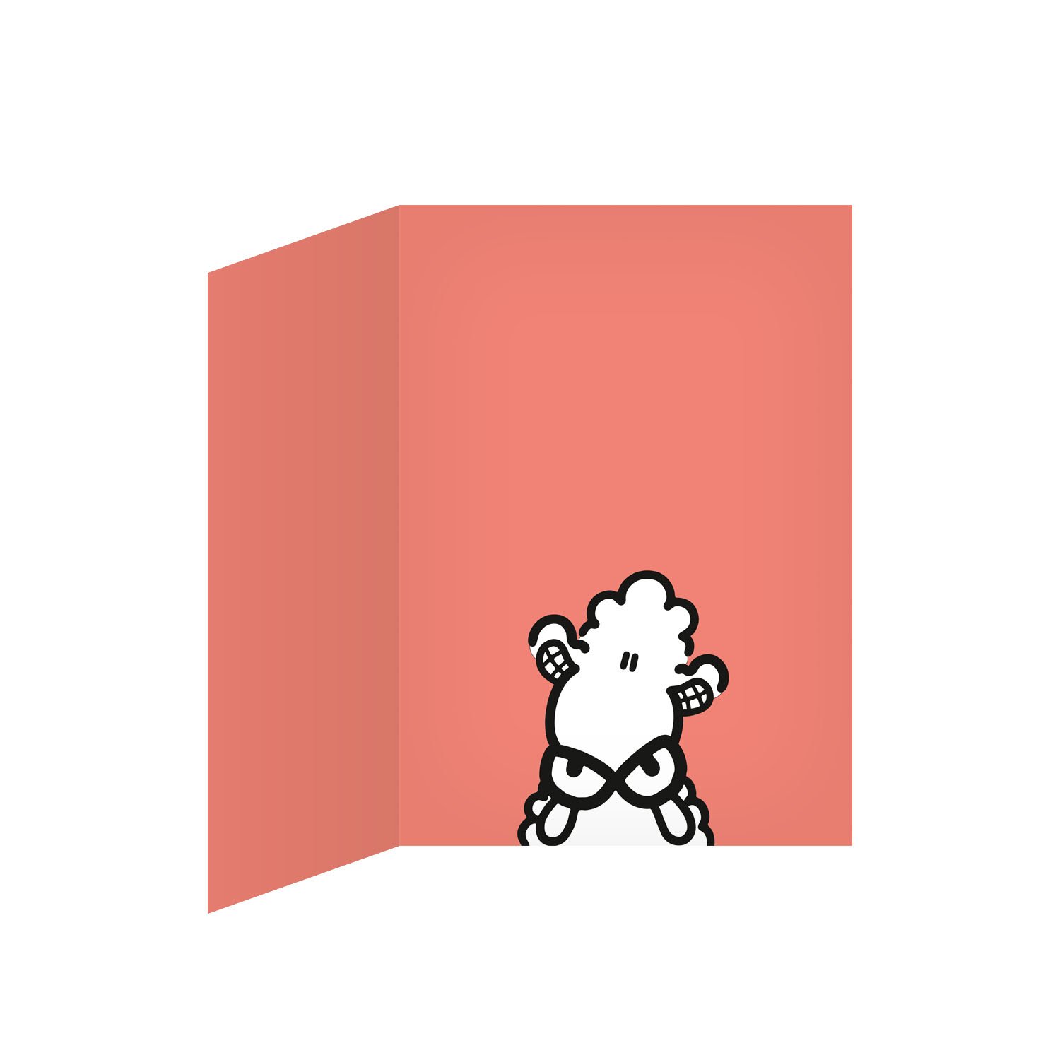 Sheepworld Klappkarte Nr. 19 – Mit Umschlag, Spruch "Die Frau Von Welt Braucht Immer Geld"