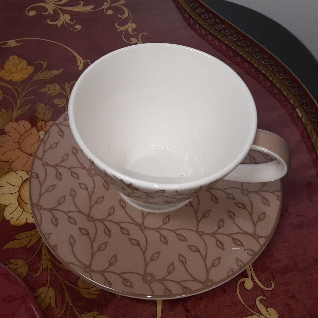 Amazon | ビレロイボッホ カップ&ソーサー 2客 ペア | ノーブランド品