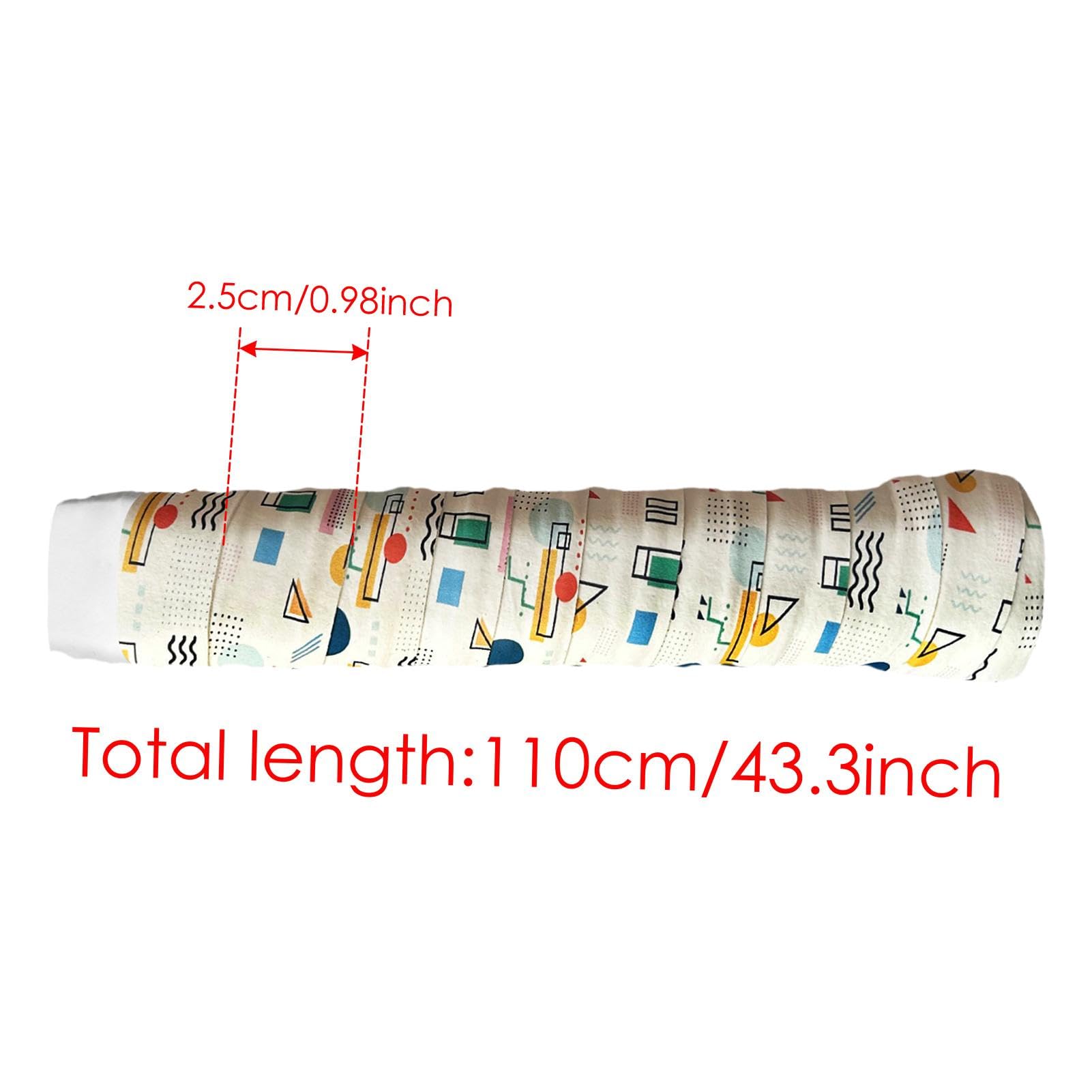Ruban Grip Pour Raquette – PU Antidérapant, Absorbe Transpiration, 110x2,5x0,7 Cm, 5 Couleurs (jaune, Rouge, Noir, Bleu, Violet), Pour Tennis, Badminton, Squash, Vélo