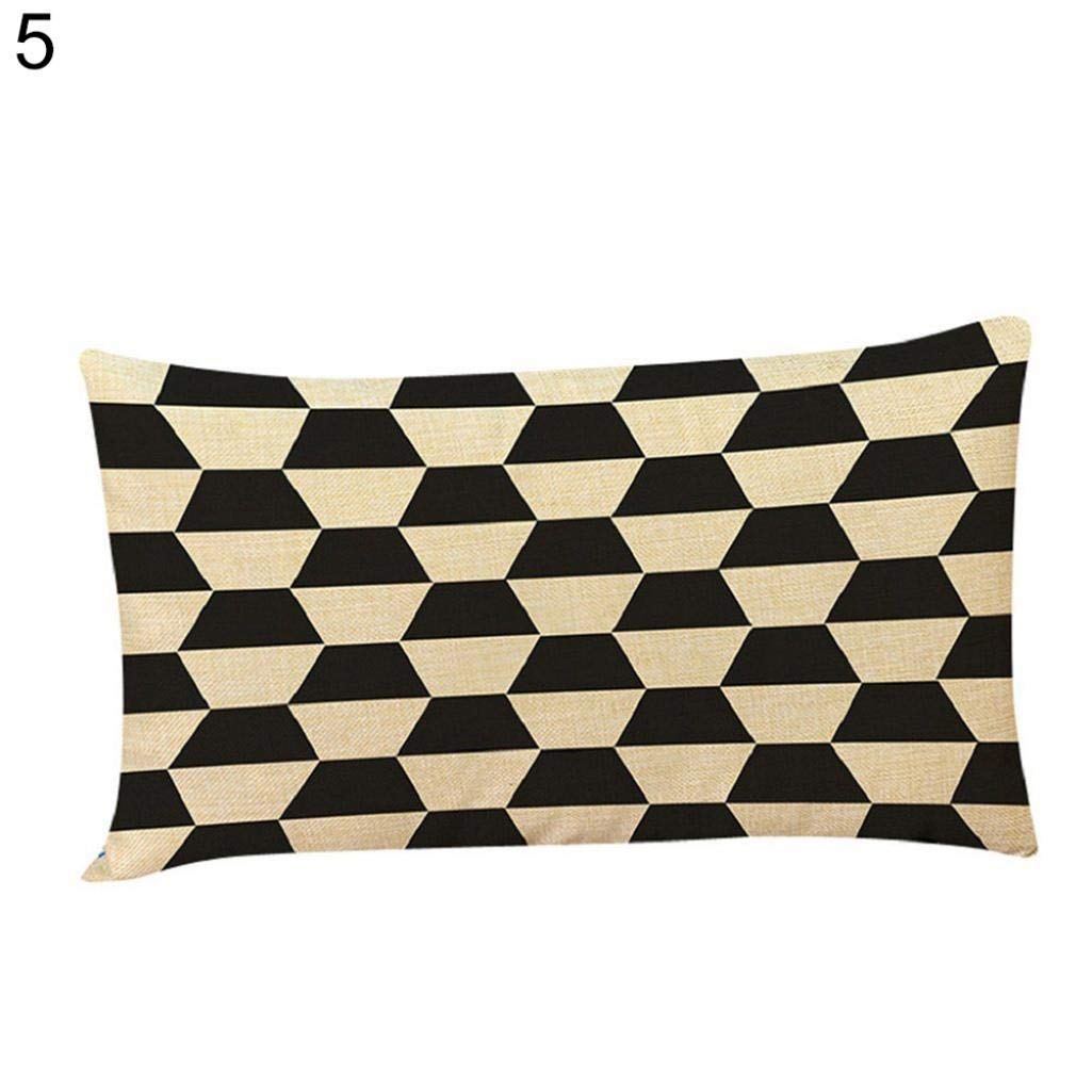 Federa per cuscino geometrica morbida decorazione casa divano