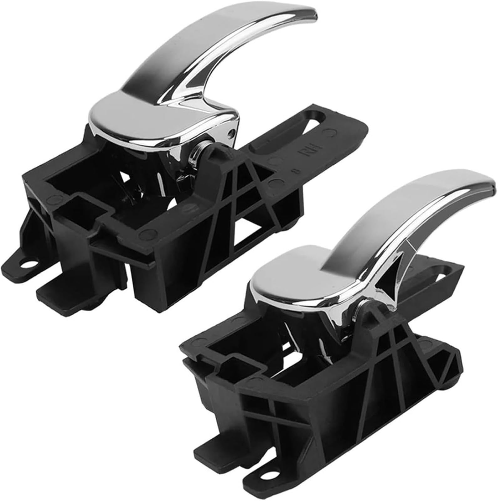 Zynther One Color Inside Door Latch Handle 2Pcs Interior Door Handles Car Inner For Nissan For Qashqai J10 2007-2013