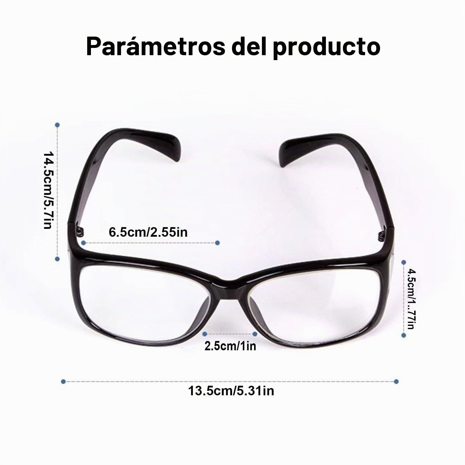Gafas Protectoras RadiolóGicas De Plomo (con ProteccióN Lateral), 0,5/0,75 mmpb Gafas Protectoras RadiolóGicas De Rayos X, Ligeras Y CóModas, con Estuche para Gafas,0.75mmpb