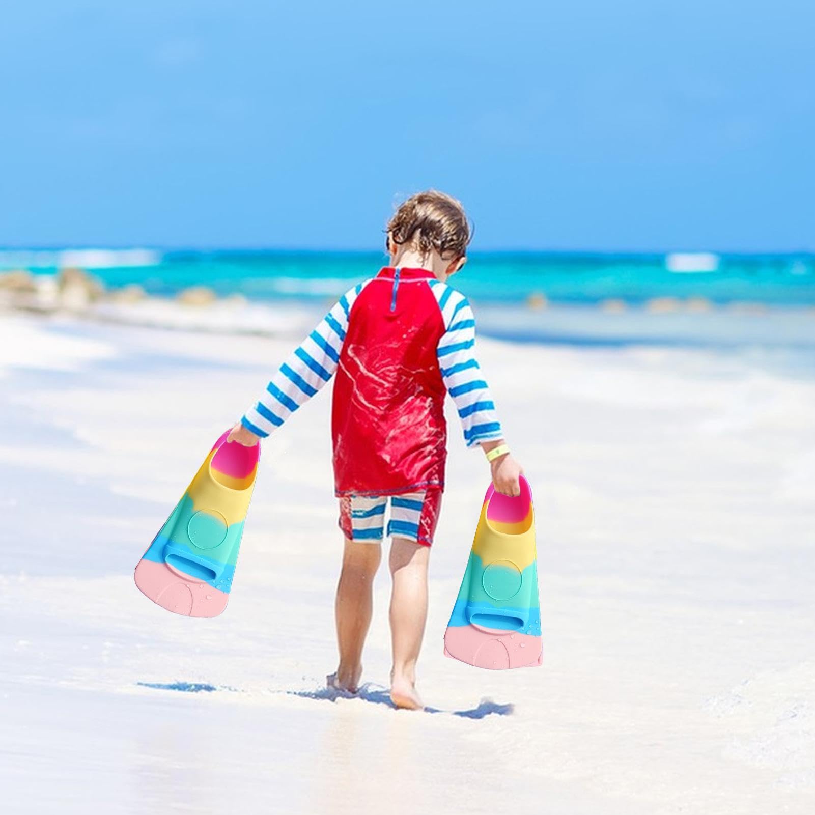 Pinne da nuoto per bambini | Forniture professionali per immersioni, accessorio multiuso per allenamento di nuoto per ragazze e bambini