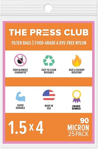 Miniatura 6 de Bolsas de filtro de té de nailon prémium de 75 micrones, 1.5 x 4 pulgadas, paquete de 25
