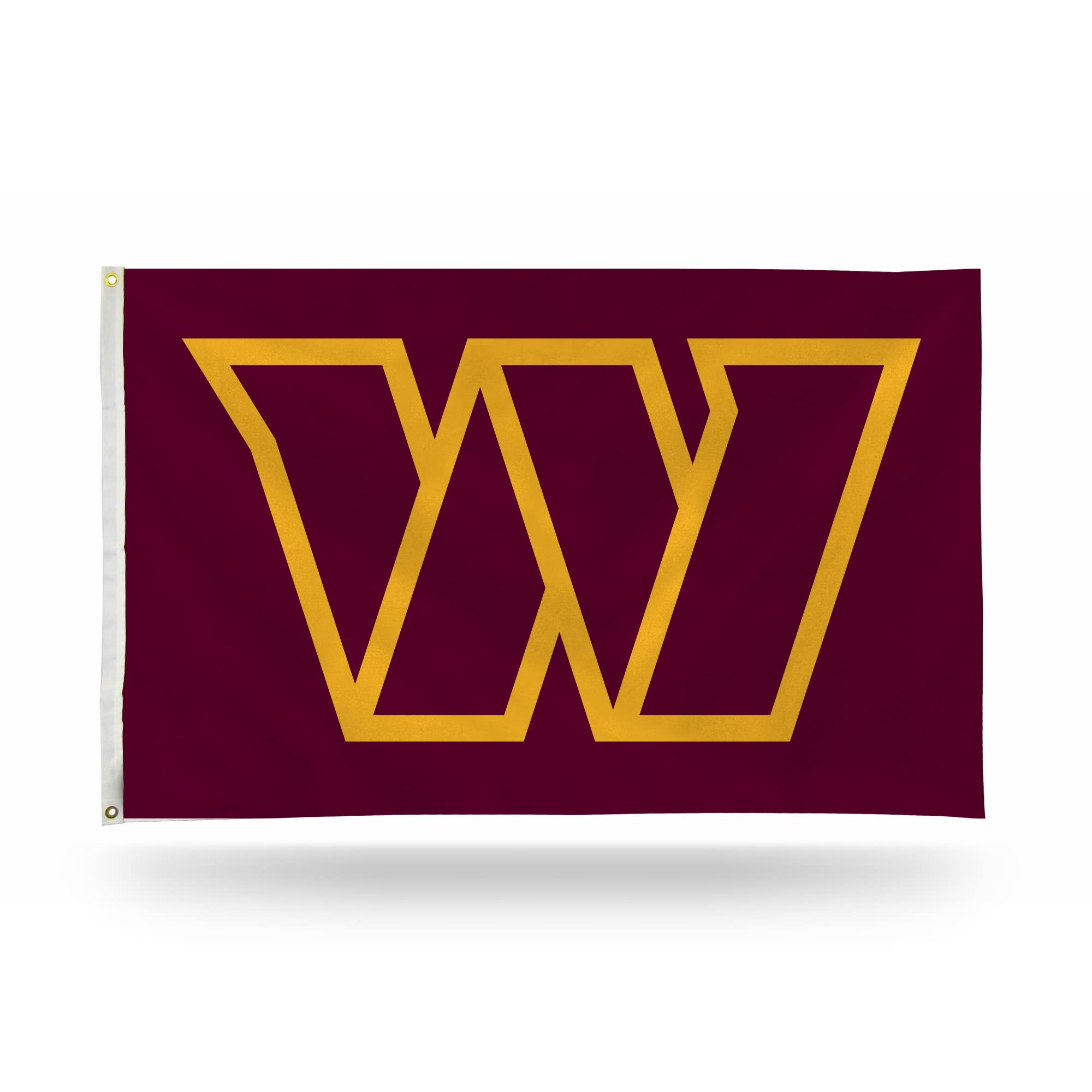 Rico Industries NFL Washington Commanders Primary 3' x 5' Banner Flag 3' x 5' Banner Flag Single Sided - Indoor or Outdoor - Home Décor