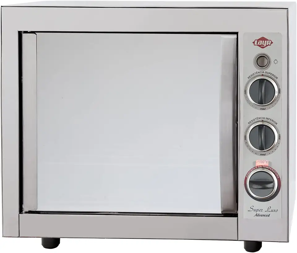 Forno Eletrico Super Luxo Inox Advanced 2.4 Potencia 2400W - 127V LAYR