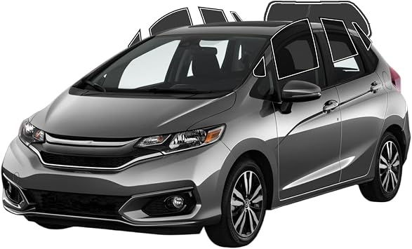 Precut Window Tint Film for Honda Fit 2015-2019 All Side+Rear Windshield 35% VLT 2Ply Anti-Shatter, UV Block, Privacy Protection, Easy Install, No Trimming Needed,Heat & Glare Reduction