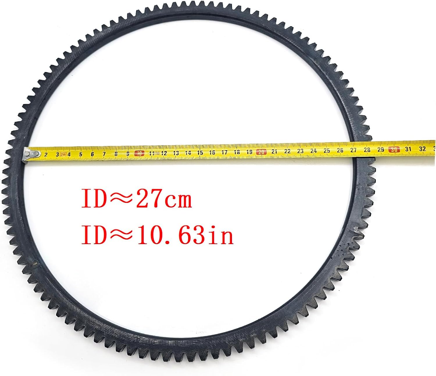 Flywheel Ring Gear Compatible with Isuzu 4JB1 4JG1 Kobelco Hitachi SK60 ZX60 ZX70 Excavator