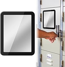 Magnetischer Schließfachspiegel (5*7 In), Magnetischer Reise Spiegel, Unzerbrechliche Spiegel, Rechteckig Kleiner Spiegel, Spiegel Für Büroschränke, Schulschränke, Turnhallenschränke, Kühlschränke.