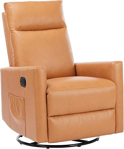Miniatura 15 de Sweetcrispy Silla reclinable de tela, sin masaje, asiento de cine en casa con soporte lumbar, respaldo ajustable, relleno de esponja de alta Beige