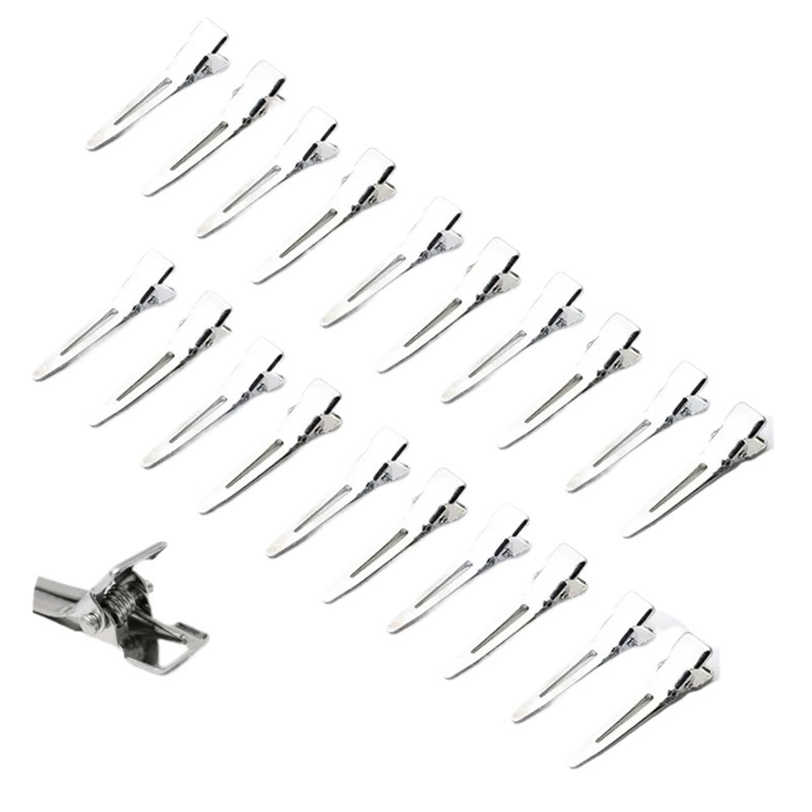 20 pezzi professionali for capelli da donna, senza piega, perni for ricci, fermagli for, strumento for lo styling dei parrucchieri per Donne(9cm 20pcs)