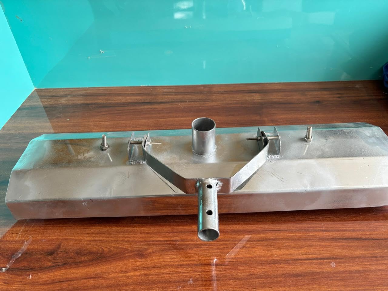 KOZIK Stainless Steel Silver Swimming Pool SS Vacuum Head with Brush 20 inch-image-45