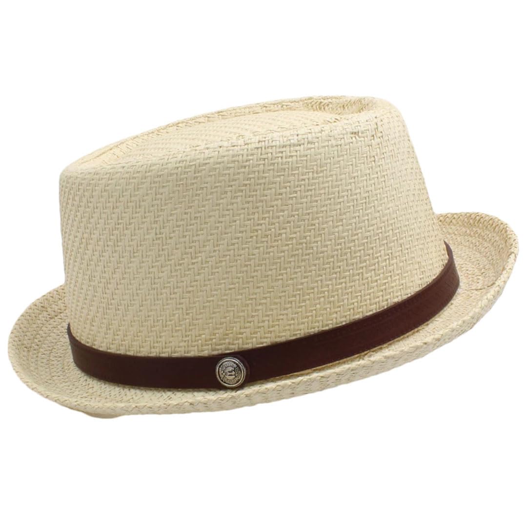 Cappelli di paglia unisex Cappello da sole Cappello da barca Marinaio Sombrero Beach Outdoor Viaggi