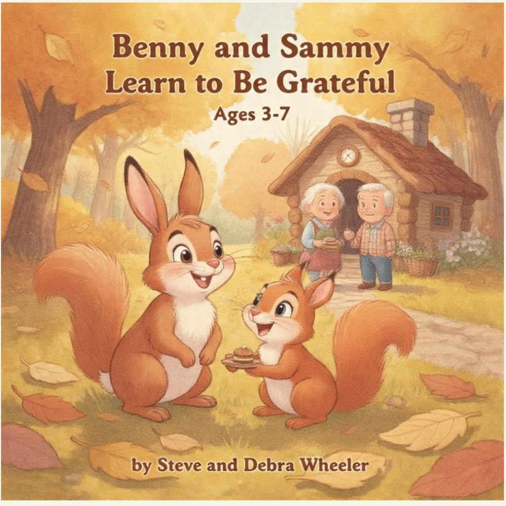 Benny and Sammy Learn to Be Grateful: A Benny and Sammy Book,Book 5 (Benny and Sammy's Life Lessons from the Woods)
